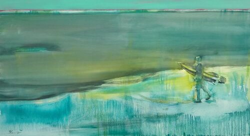 Surfing day di Yaroslav Yasenev, Pittura in vendita su Singulart
