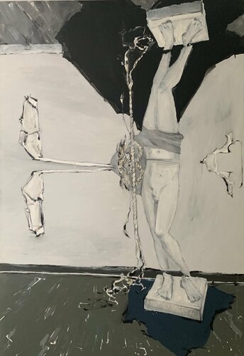 Gravity condition di Yaroslav Yasenev, Pittura in vendita su Singulart