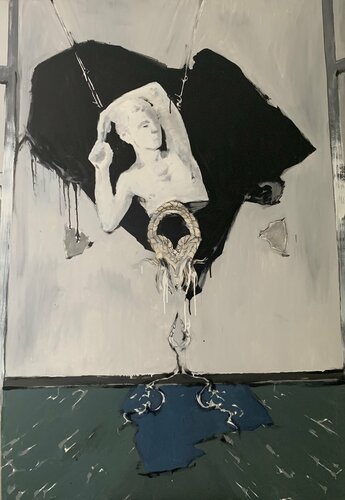 Gravity condition 2 di Yaroslav Yasenev, Pittura in vendita su Singulart