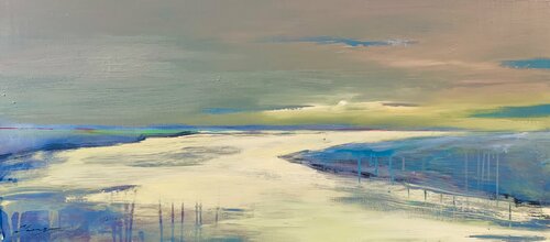 Rainy morning di Yaroslav Yasenev, Pittura in vendita su Singulart