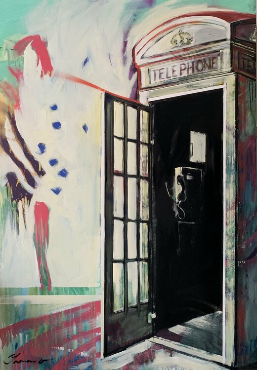 Phone booth Yaroslav Yasenev