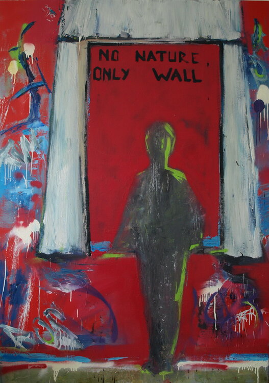 No nature only wall Yaroslav Yasenev
