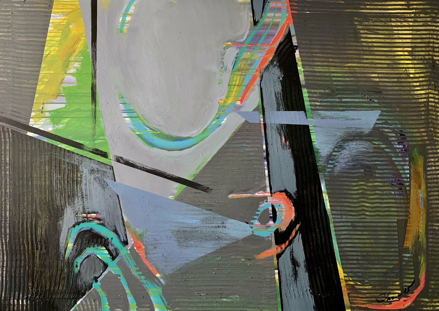 Space abstract Yaroslav Yasenev