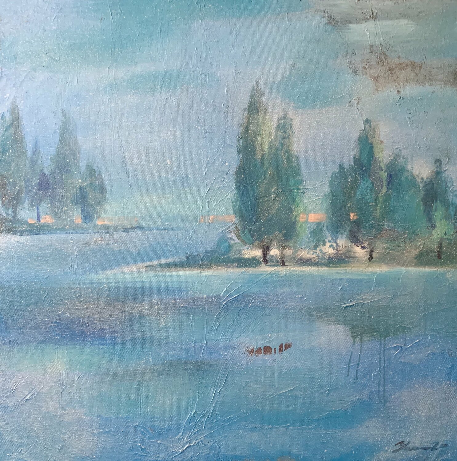 Blue fog Yaroslav Yasenev