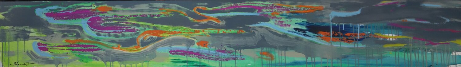 Green abstract Yaroslav Yasenev