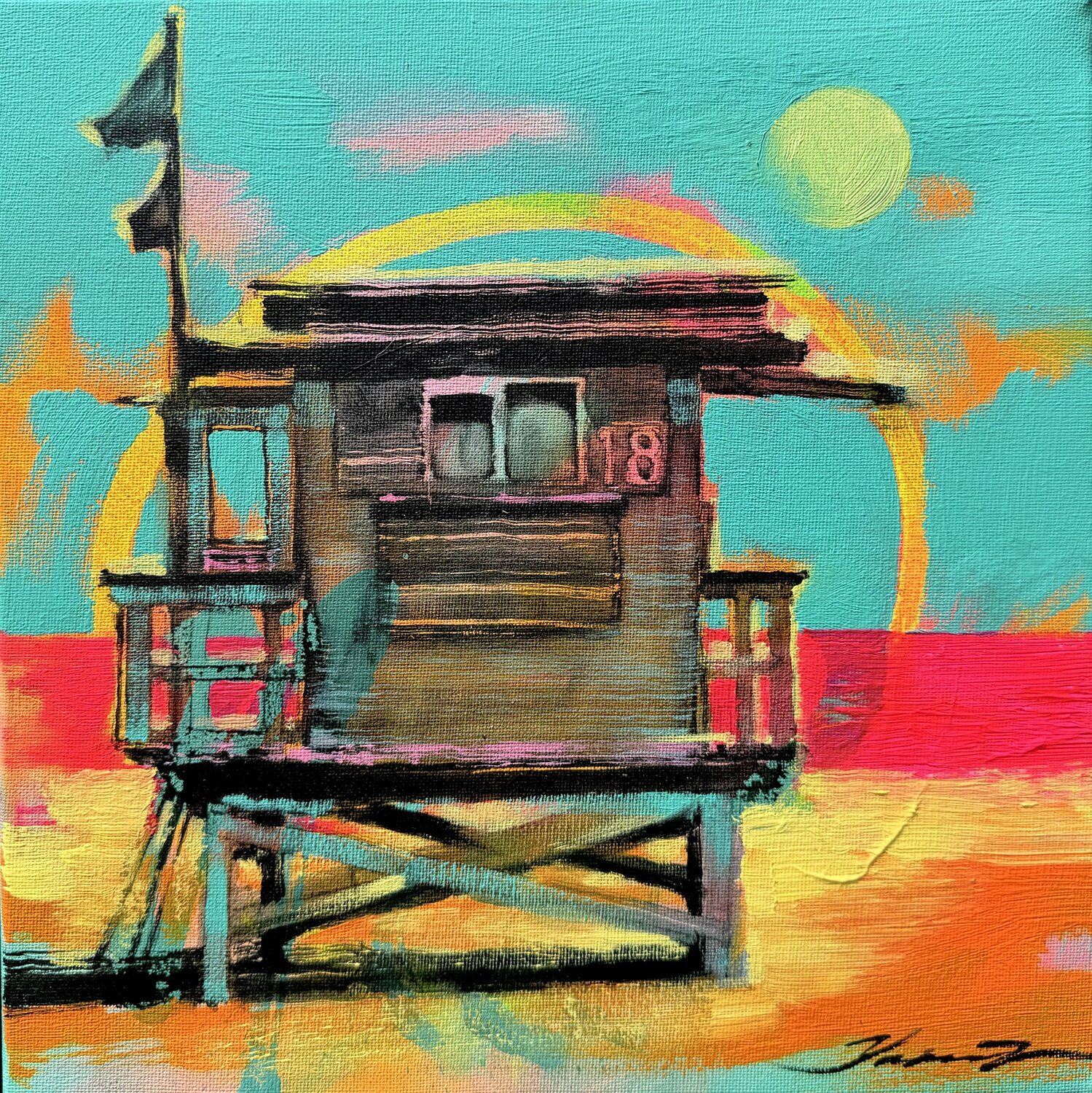 Turquoise sky Yaroslav Yasenev