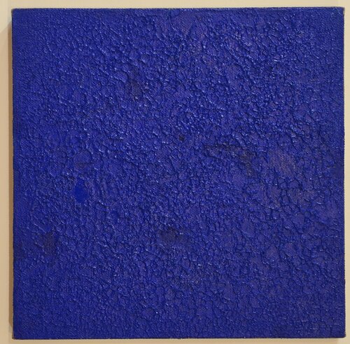 Yves Klein bleu, blue, blau, ultramarinblau Blau 29 di Thomas Peter Kausel, Pittura in vendita su Singulart