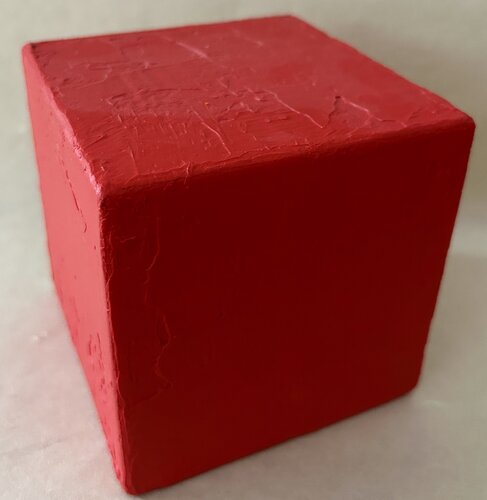peinture monochrome en rouge by Thomas Peter Kausel, Painting for Sale on Singulart