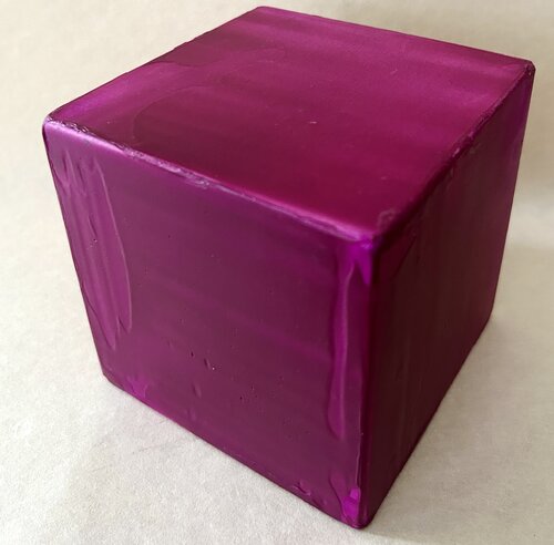 peinture monochrome en rouge Thomas Peter Kausel