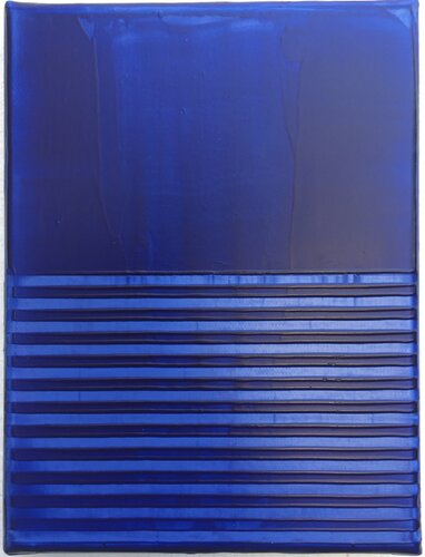 Peinture monochrome en bleu di Thomas Peter Kausel, Pittura in vendita su Singulart