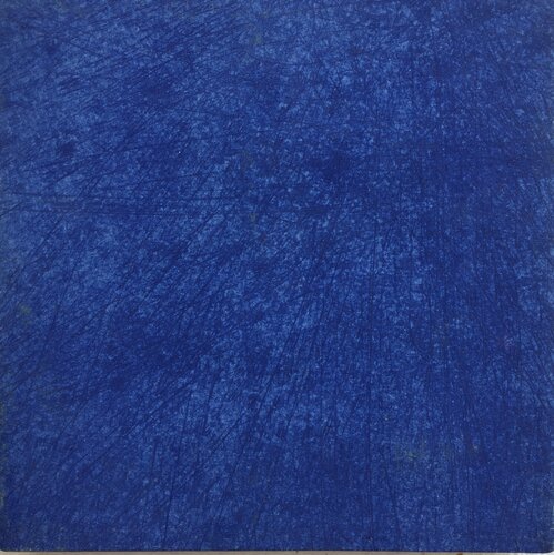 abstract painting blue par Thomas Peter Kausel, Peinture en vente sur Singulart