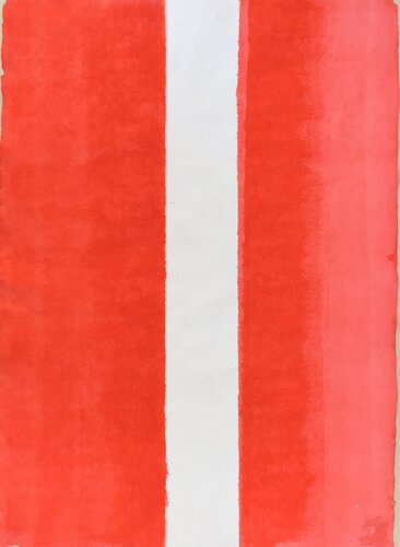Inspiration durch Barnett Newman par Thomas Peter Kausel, Peinture en vente sur Singulart