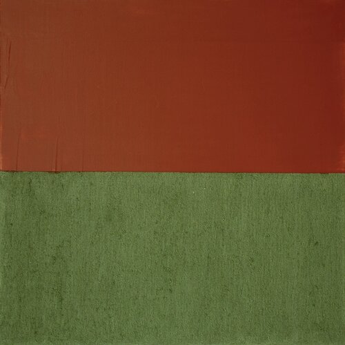 Color field painting Thomas Peter Kausel