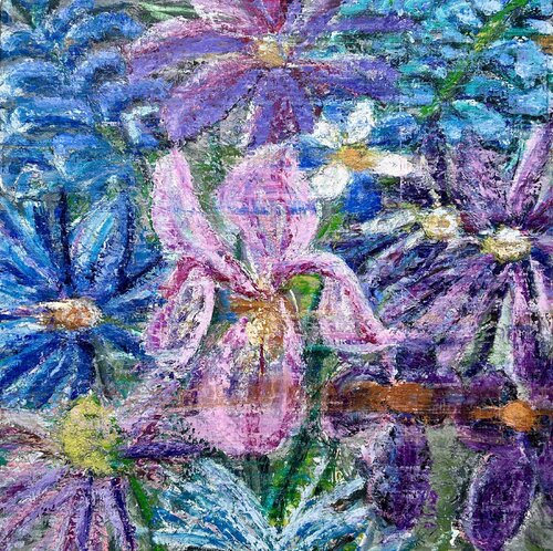 Blumen. Die Energie der Natur spüren by Thomas Peter Kausel, Painting for Sale on Singulart