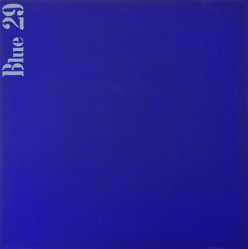 abstrakte Kunst ultramarinblau by Thomas Peter Kausel, Painting for Sale on Singulart