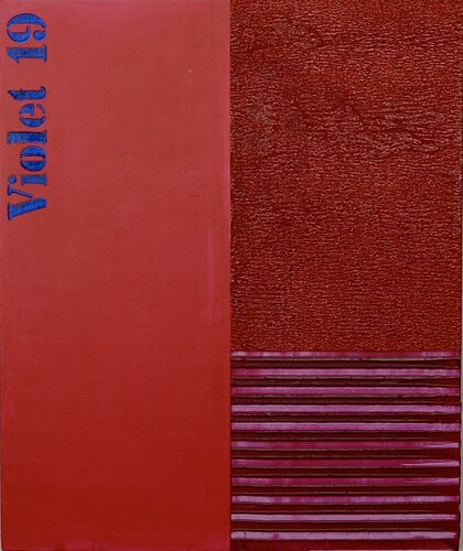 Violet 19 di Thomas Peter Kausel, Pittura in vendita su Singulart