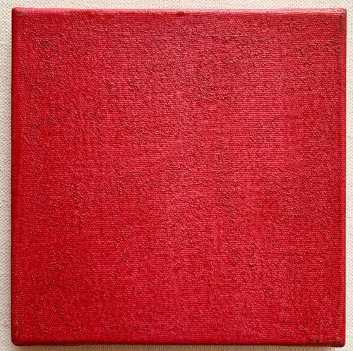 Kraftquelle. Abstrakte Malerei rot de Thomas Peter Kausel, Pintura a la venta en Singulart