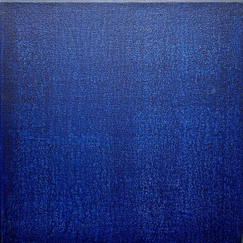 Das Meer. Abstrakte Malerei blau di Thomas Peter Kausel, Pittura in vendita su Singulart