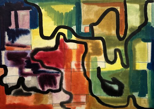 Abstrakte Malerei di Thomas Peter Kausel, Pittura in vendita su Singulart