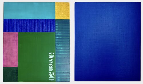 Color field painting van Thomas Peter Kausel, Schilderij te koop op Singulart