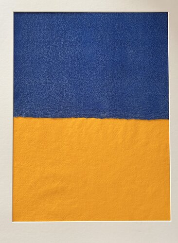 Inspiration durch Mark Rothko by Thomas Peter Kausel, 회화 for Sale on Singulart