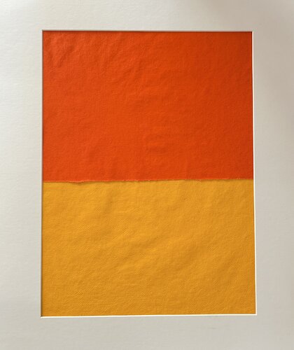 Inspiration durch Mark Rothko by Thomas Peter Kausel, 회화 for Sale on Singulart