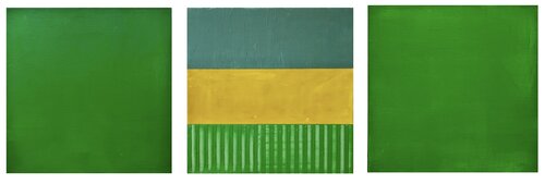Grün - Farbe des Lebens by Thomas Peter Kausel, Painting for Sale on Singulart