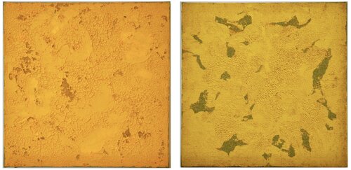 Sonnenblumenfelder by Thomas Peter Kausel, Painting for Sale on Singulart
