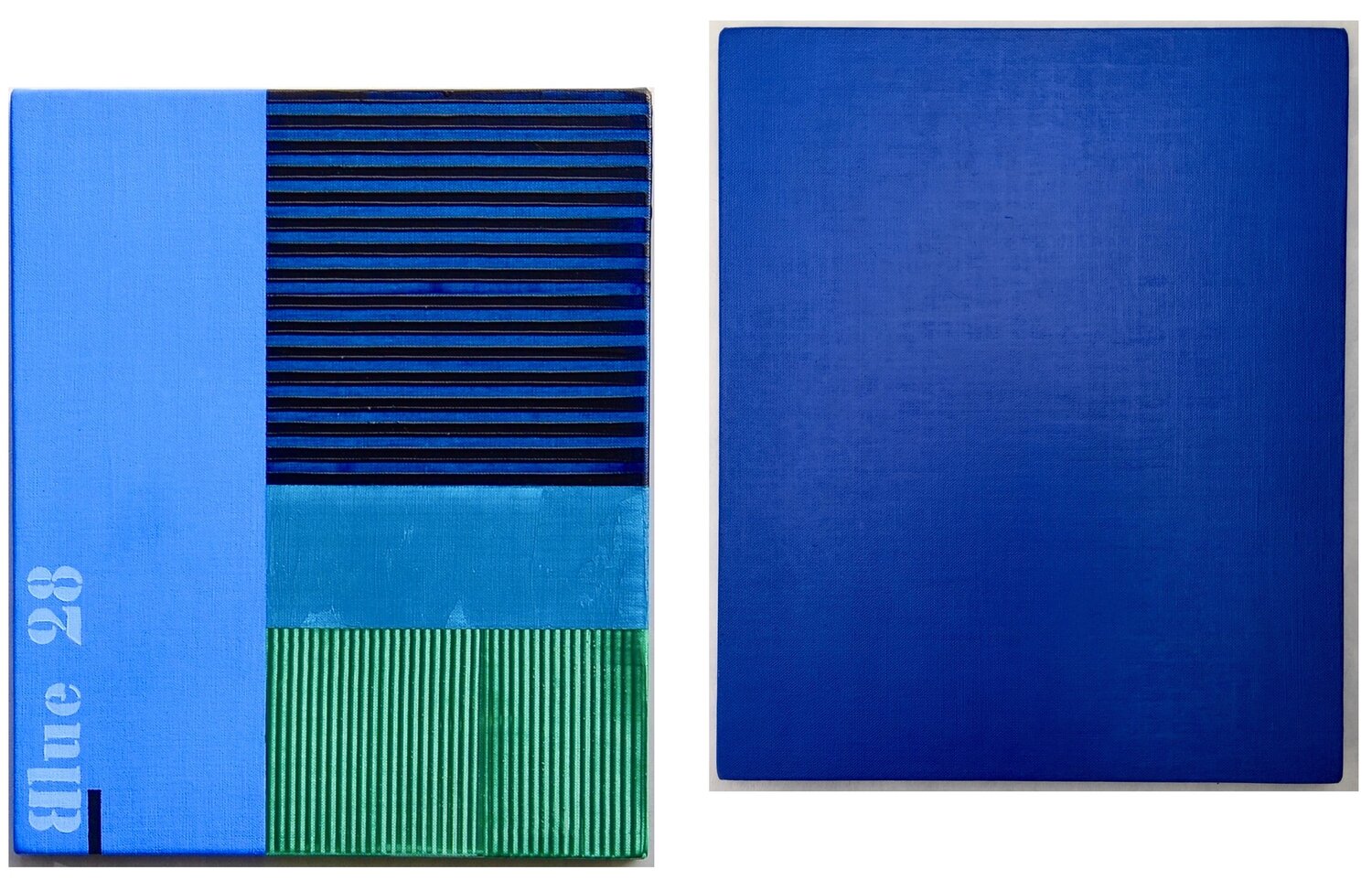 Abstrakte Malerei.  Color field painting. Thomas Peter Kausel
