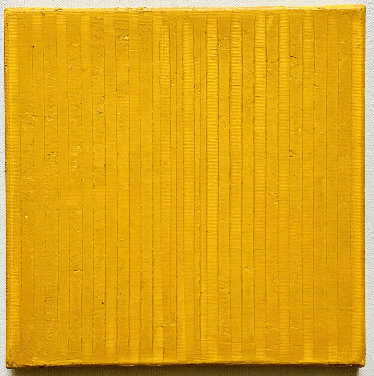 Sonnenblumenfeld. Abstrakte Malerei.Gelb. Thomas Peter Kausel Original painting for sale