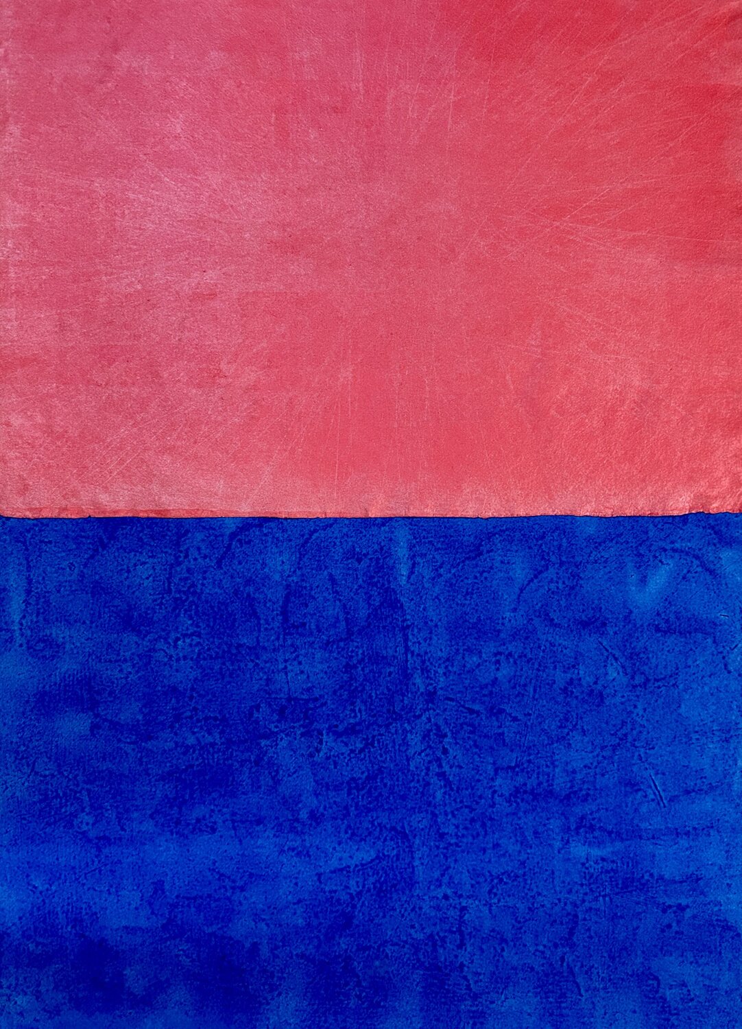 Red and Blue. Inspiration durch Mark Rothko Thomas Peter Kausel