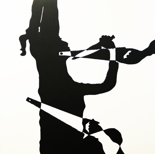 Te lastimo, te lastimas von Pablo Kontos, Malerei kaufen auf Singulart