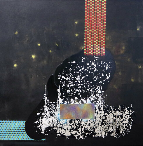 Mas allá, el bosque sombrío van Pablo Kontos, Schilderij te koop op Singulart