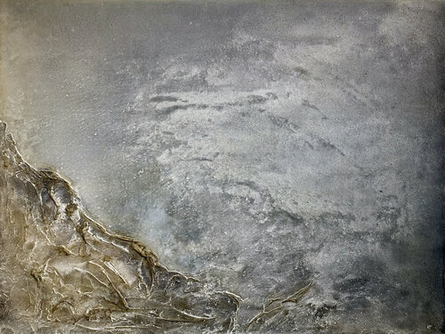 【◉永遠に】F30号　　souling_y アクリル画 Acrylic on panel 150×150㎜ ご覧下さいまして、ありがとう