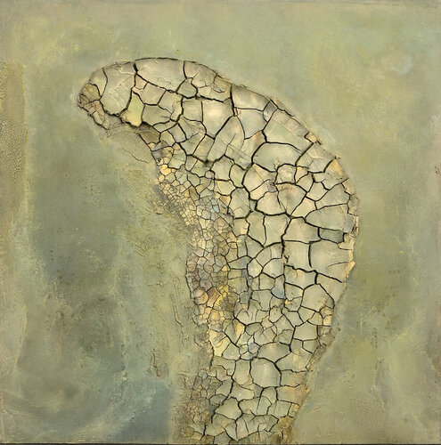 Pink Earth de Abbey Stace, Pintura a la venta en Singulart