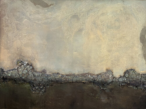 Copper Ground di Abbey Stace, Pittura in vendita su Singulart