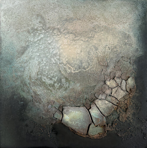 Blue Gyre de Abbey Stace, Pintura a la venta en Singulart