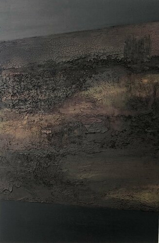 Who By Fire di Abbey Stace, Pittura in vendita su Singulart