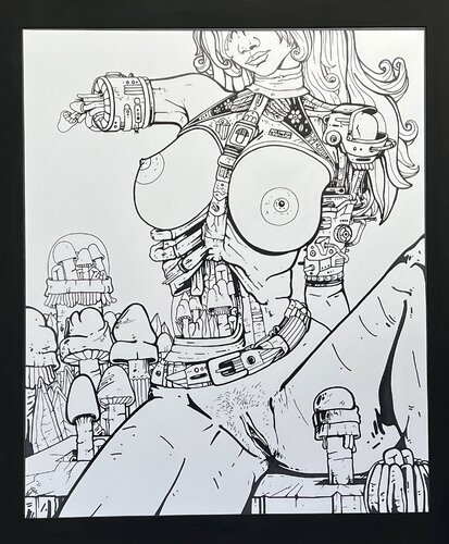 ¿Que tan bueno es el Ejército, si yo no llego a vivir como un General? di Frank Arias, Disegno in vendita su Singulart