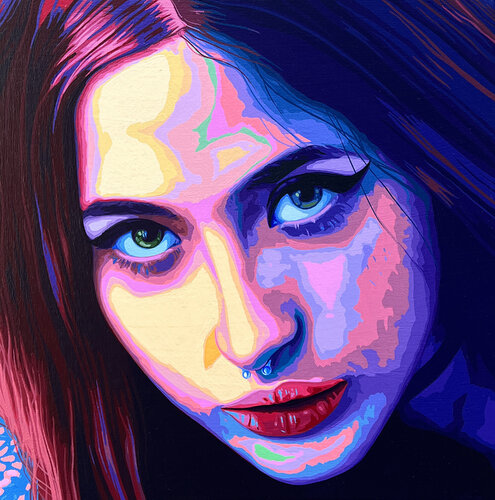 Milano, memoria del Instinto. di Frank Arias, Pittura in vendita su Singulart