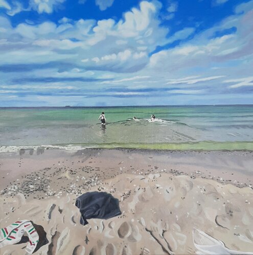 Cold Water by Ulla Kutter, 油畫 for Sale on Singulart