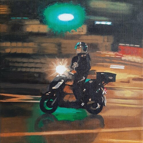 delivery van Ulla Kutter, Schilderij te koop op Singulart