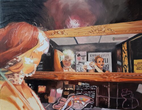 In The Club von Ulla Kutter, Malerei kaufen auf Singulart