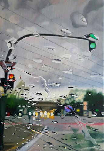 On The Way Home 2 by Ulla Kutter, 油畫 for Sale on Singulart