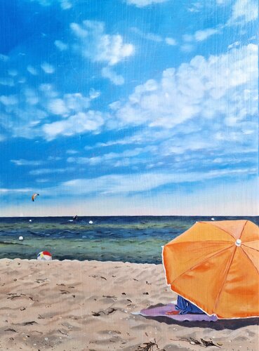 Baltic Sea 1 van Ulla Kutter, Schilderij te koop op Singulart