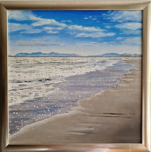 Gruissan Plage van Ulla Kutter, Schilderij te koop op Singulart