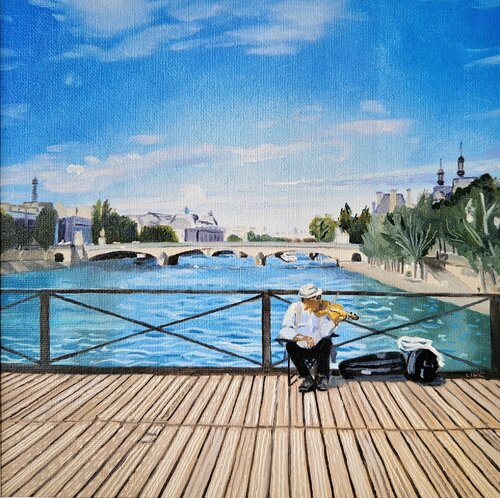Der Geiger auf der Pont Des Arts Ulla Kutter