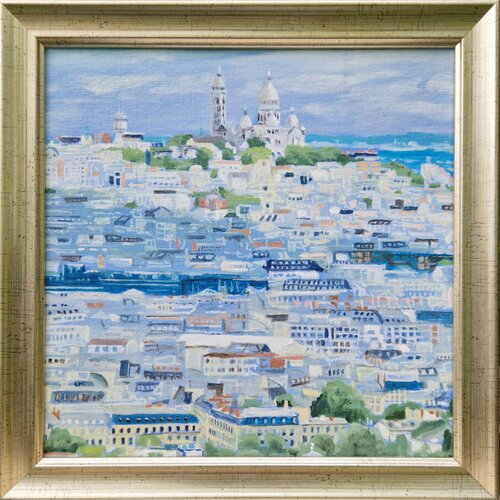 Montmartre di Ulla Kutter, Pittura in vendita su Singulart