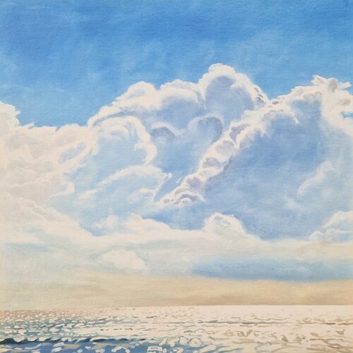 Wolken von Ulla Kutter, Malerei kaufen auf Singulart