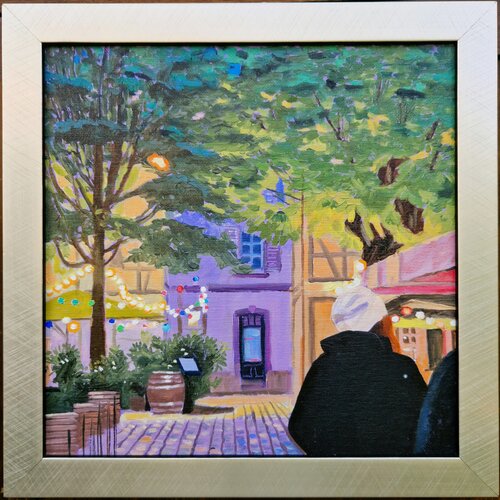 Strasbourg by Ulla Kutter, 회화 for Sale on Singulart